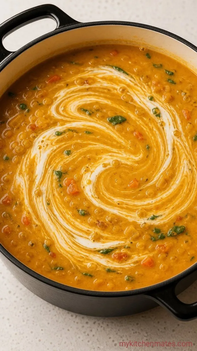 Creamy Coconut Lentil Soup (Ready in 30 Minutes) Step 4: Stir in the Coconut Milk