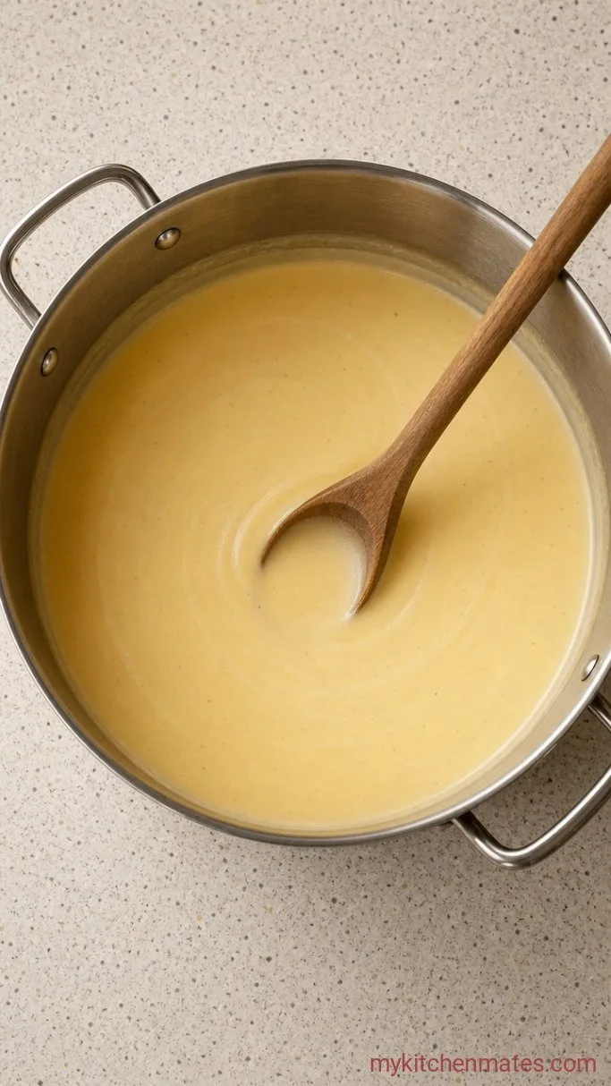 Step 4: Stir in the Cream