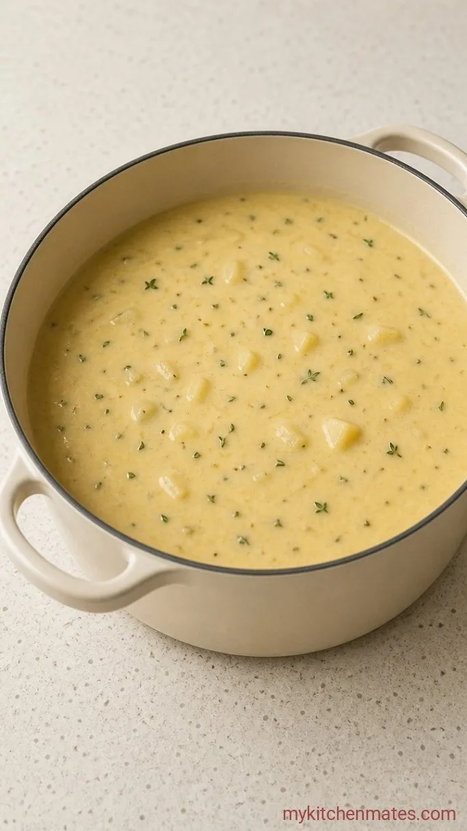 Step 4: Stir in the Cream