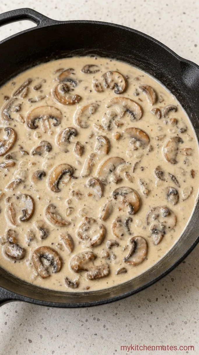 Step 4: Stir in the Cream