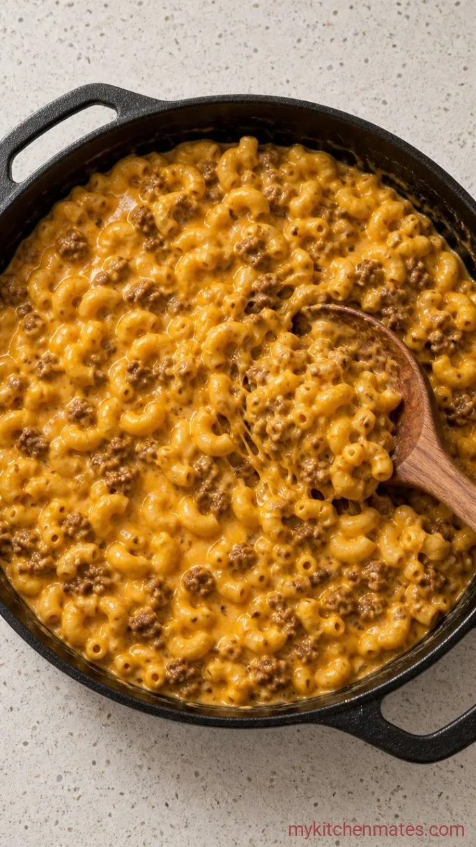 Step 4: Stir in the Creamy Sauce and Cheese
