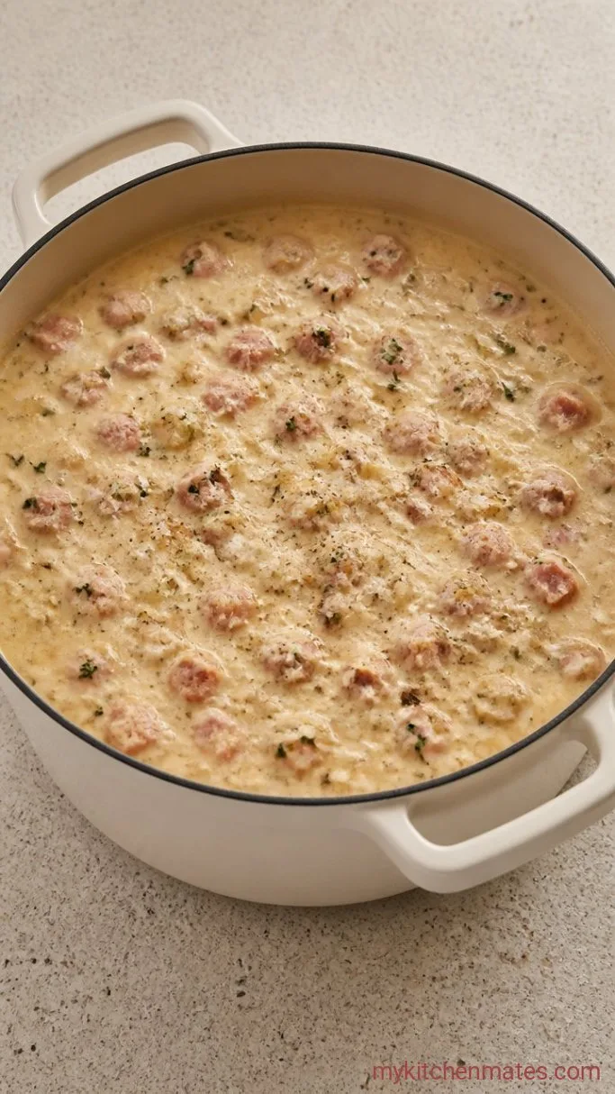 High Protein Potato Soup Step 4: Stir in the Protein Boost