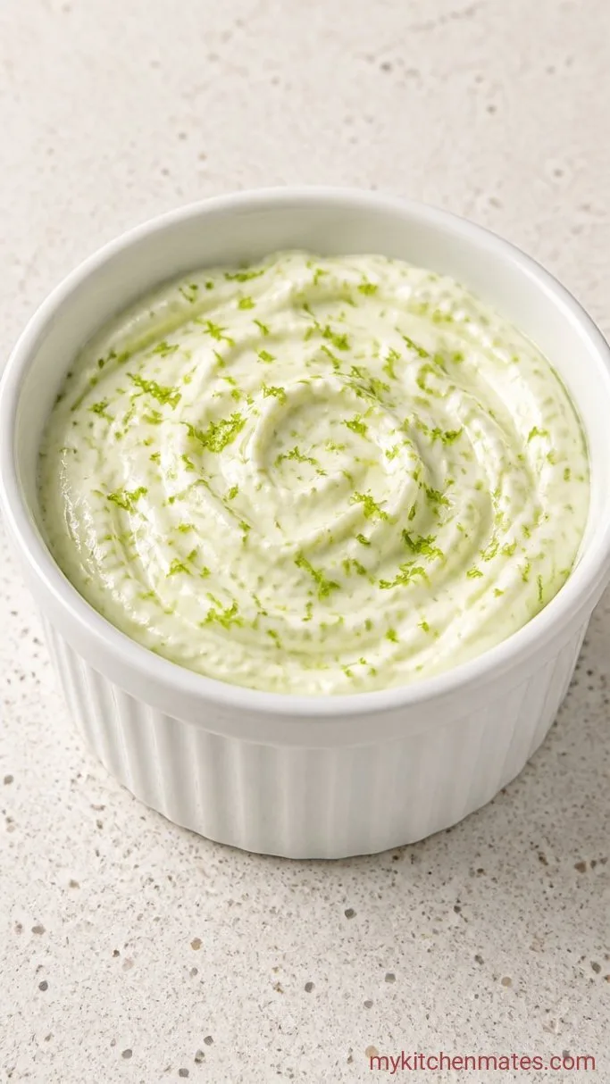 30-Minute Vegetarian Taco Bowls Step 4: Stir Together the Lime Crema