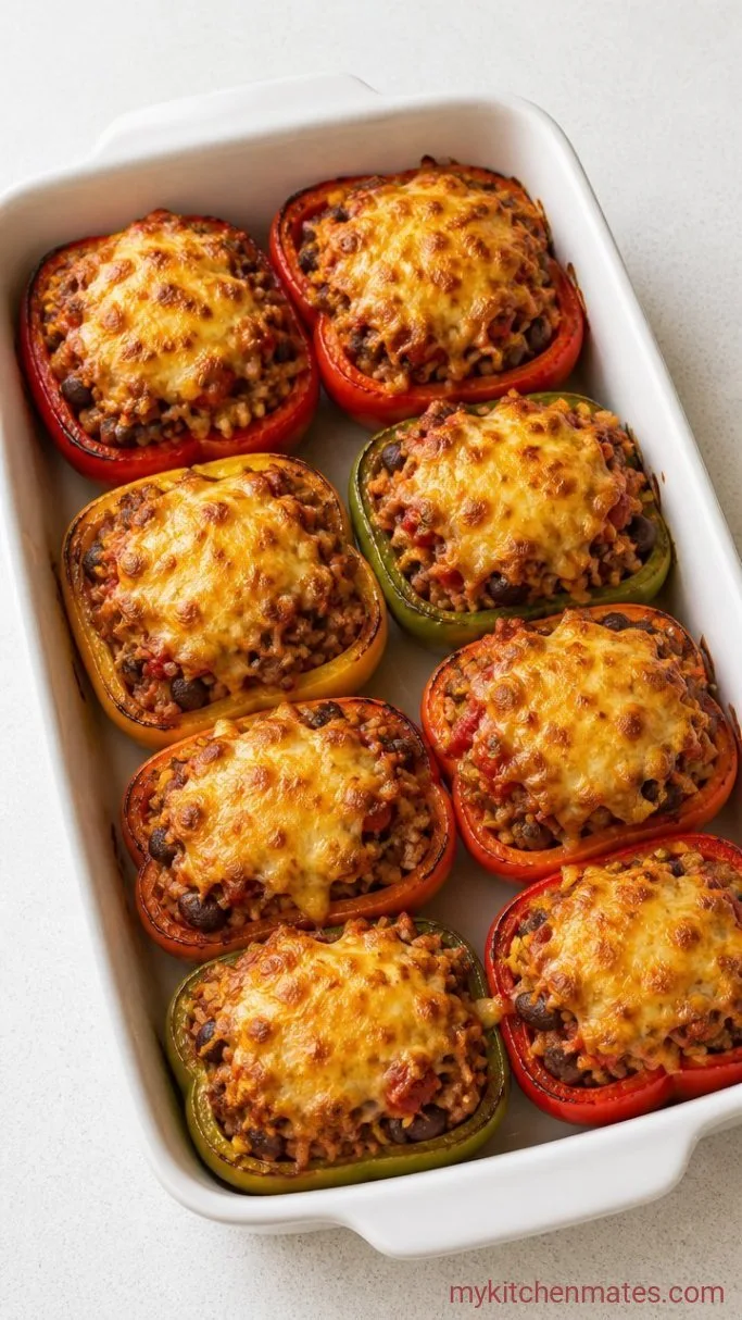 Step 4: Stuff and Bake the Peppers