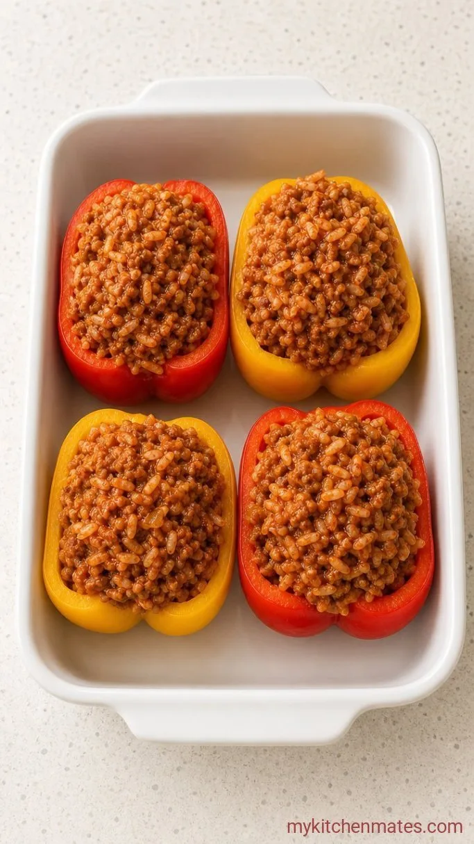 Step 4: Stuff the Peppers