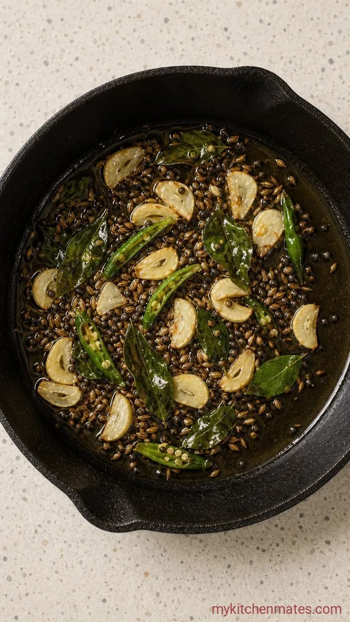 Step 4: Temper the Aromatics