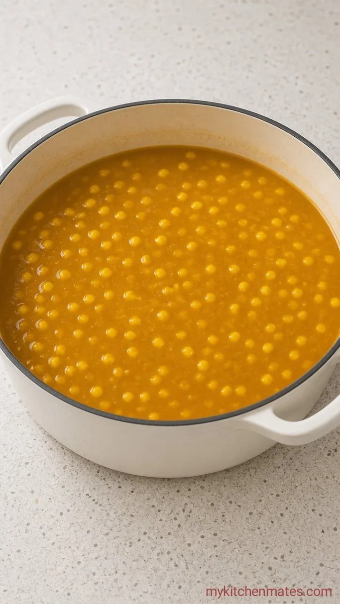 Quick Weeknight Chicken Corn Soup Step 4: Thicken the Soup
