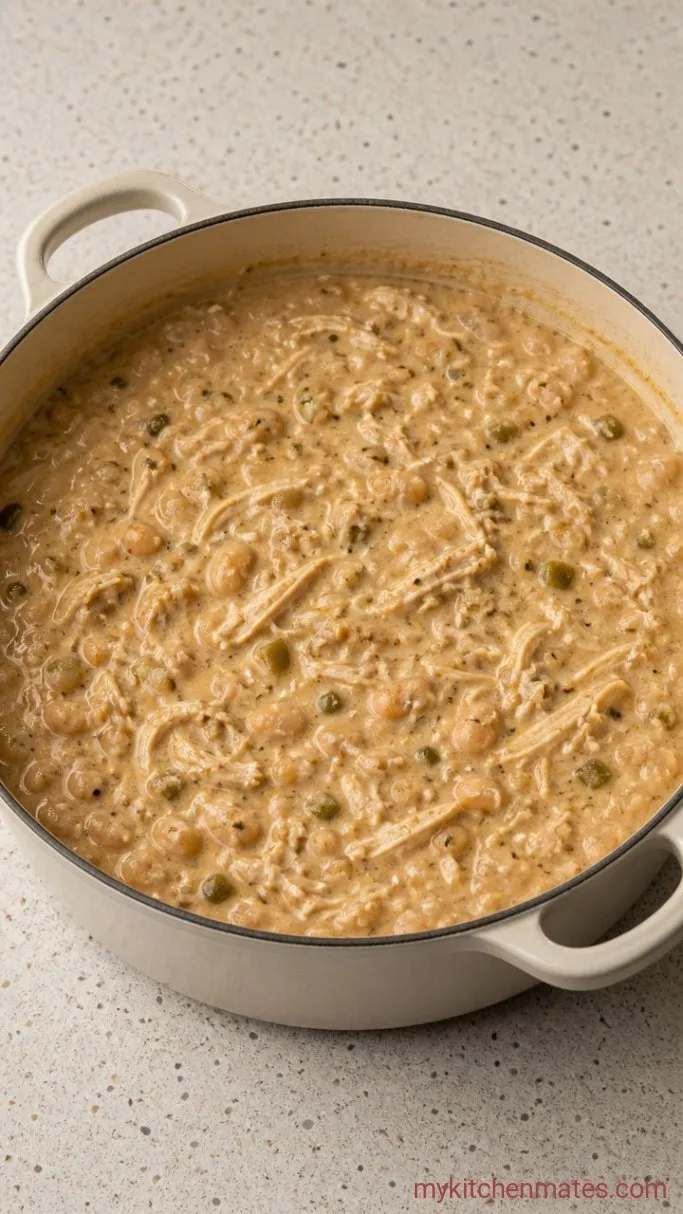 Step 4: Thicken with Masa and Cream Cheese
