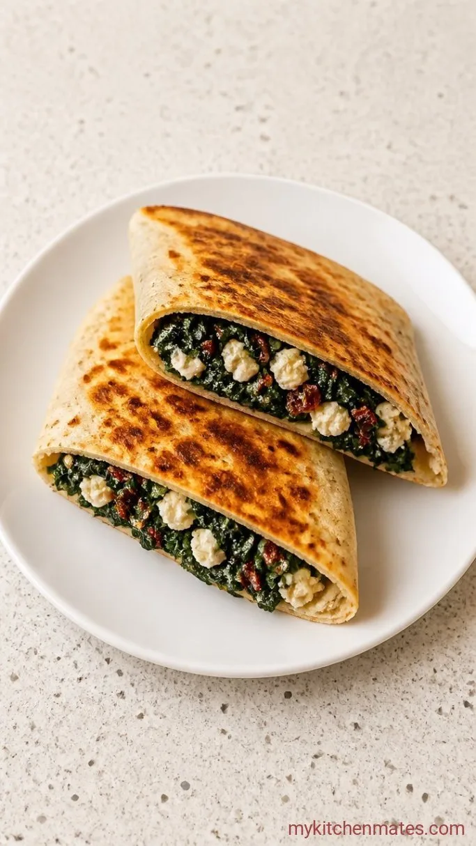 Step 4: Toast and Serve the Wraps