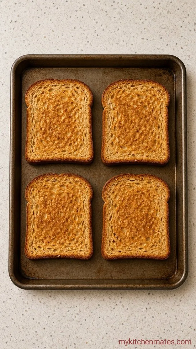 Rich Gluten Free French Onion Soup Step 4: Toast the Bread
