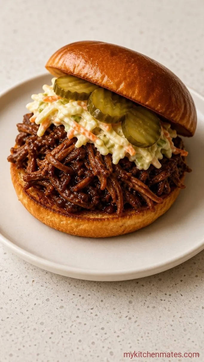 Step 4: Toast the Buns and Pile It High