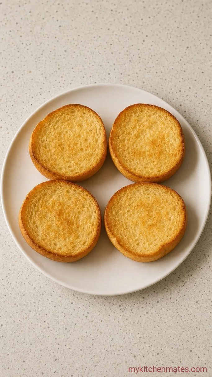 Step 4: Toast the Buns