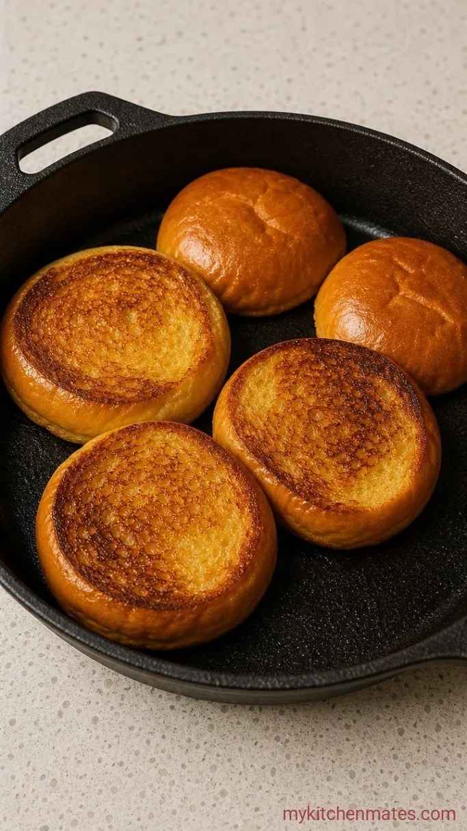 Step 4: Toast the Buns