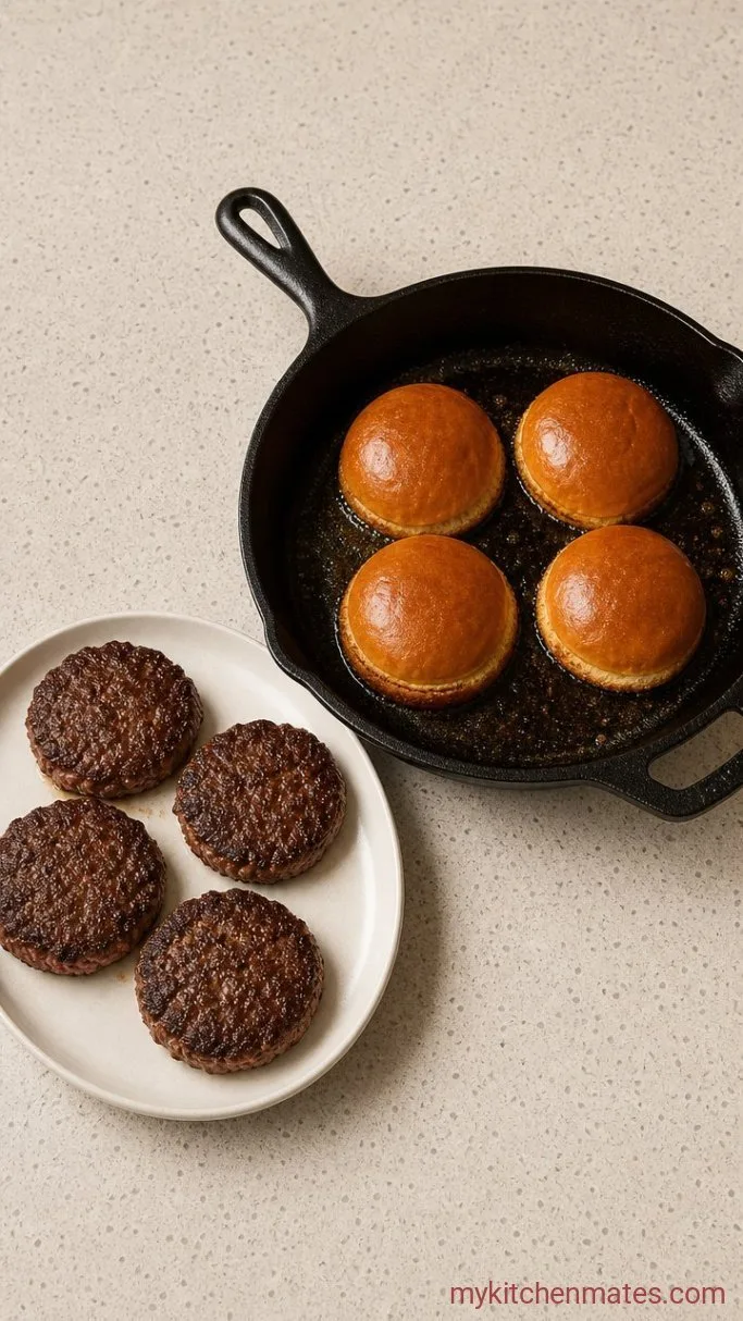 Step 4: Toast the Buns