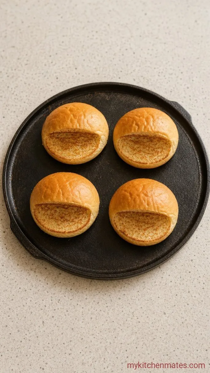 Step 4: Toast the Buns