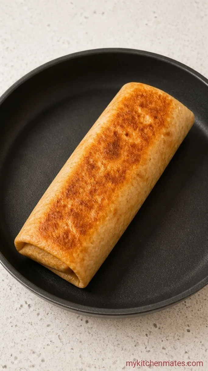 Step 4: Toast the Wraps