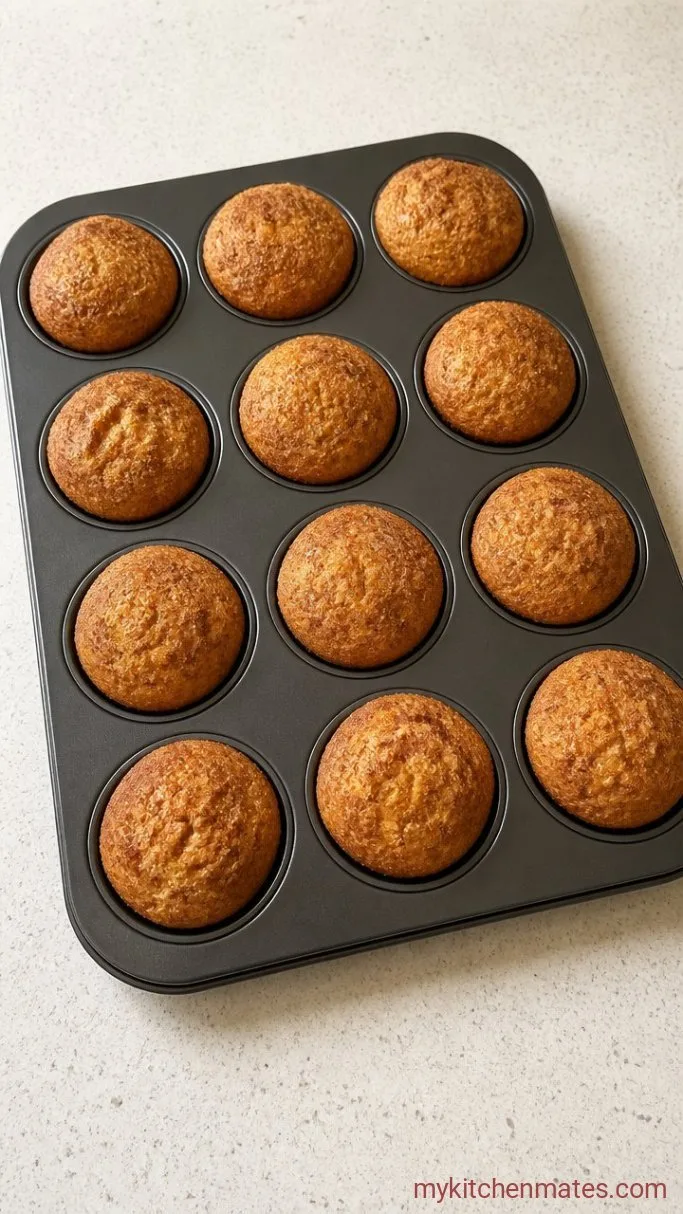 30-Minute Cinnamon Muffins Step 4: Top and Bake