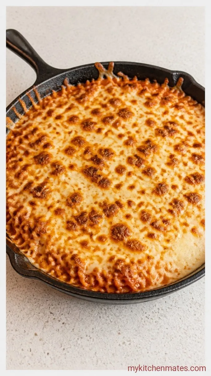 One-Pan Cheesy Buldak Ramen (Ready in 15 Minutes) Step 4: Top and Broil the Cheese