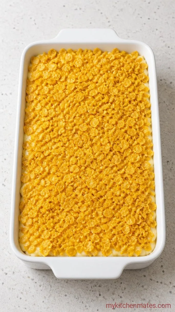 Step 4: Top with Buttery Cornflakes