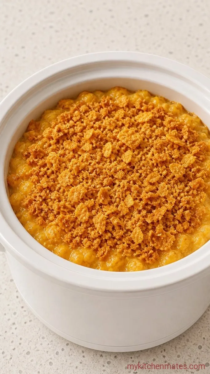 Step 4: Top with Buttery Crumbs
