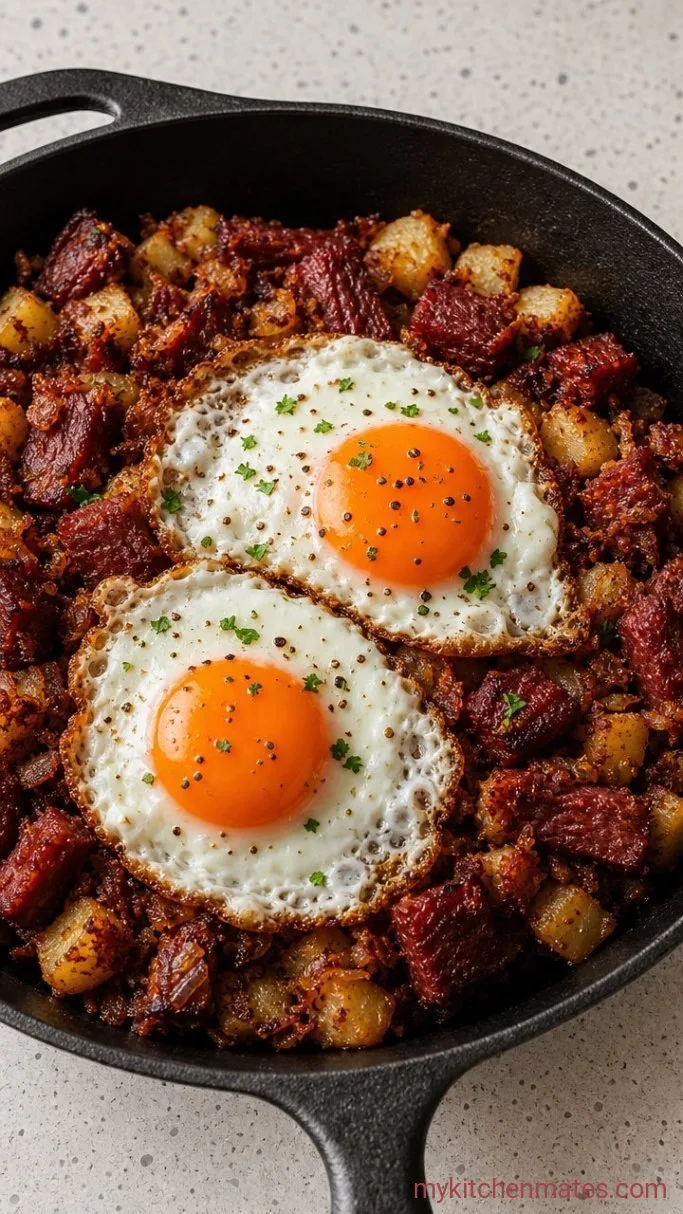 Step 4: Top with Eggs and Serve
