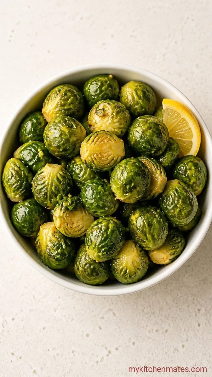 Tender Steamed Brussels Sprouts with Garlic Butter Step 4: Toss and Serve Right Away