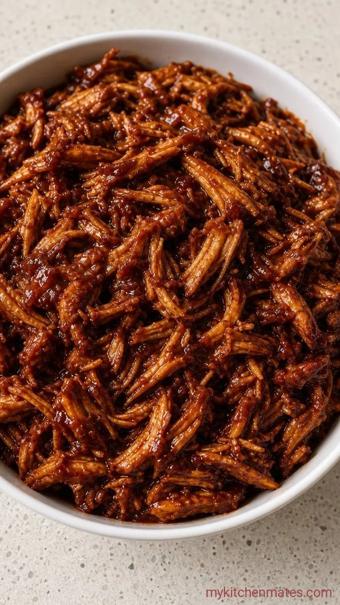Juicy Instant Pot BBQ Chicken in 25 Minutes Step 4: Toss and Serve