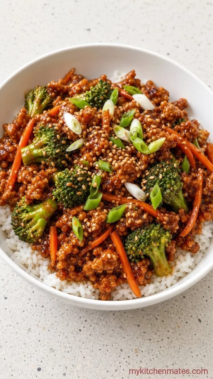 20-Minute Teriyaki Turkey Rice Bowl Step 4: Toss and Serve
