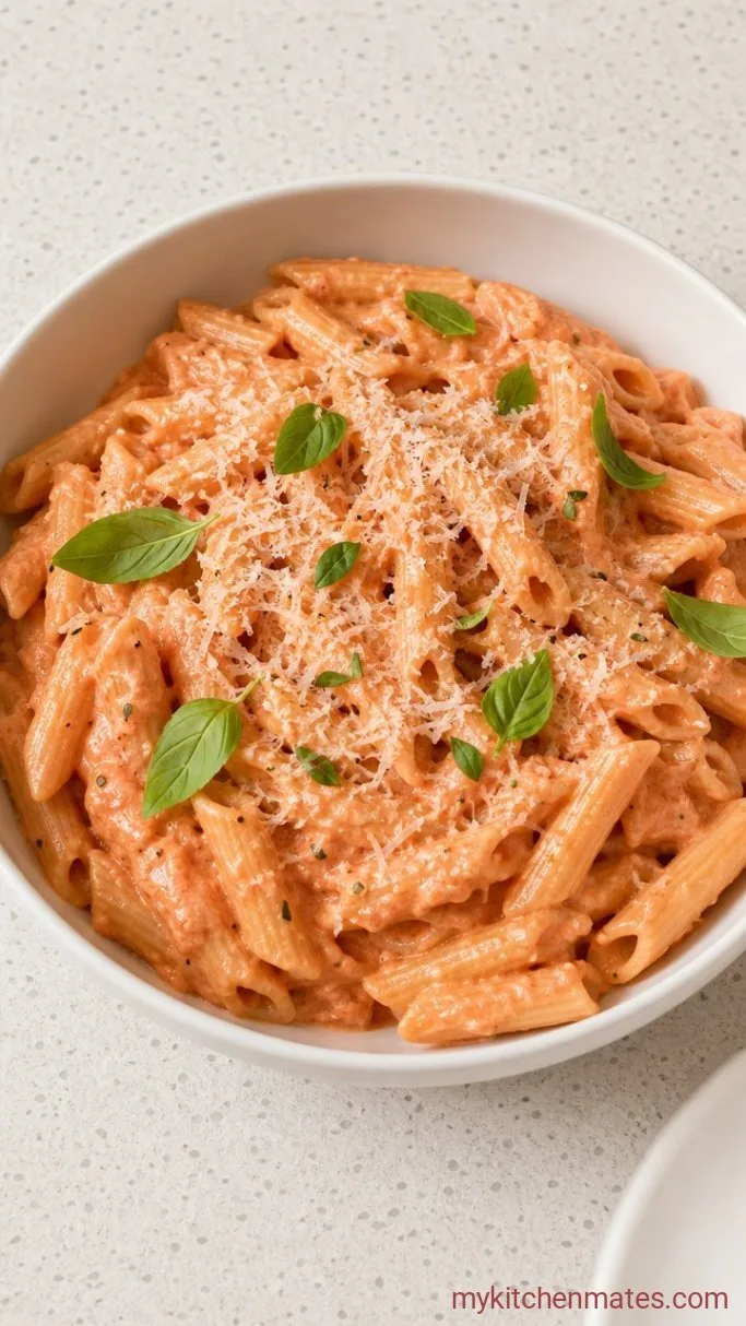 Creamy High Protein Pasta Sauce (Ready in 20 Minutes) Step 4: Toss and Serve