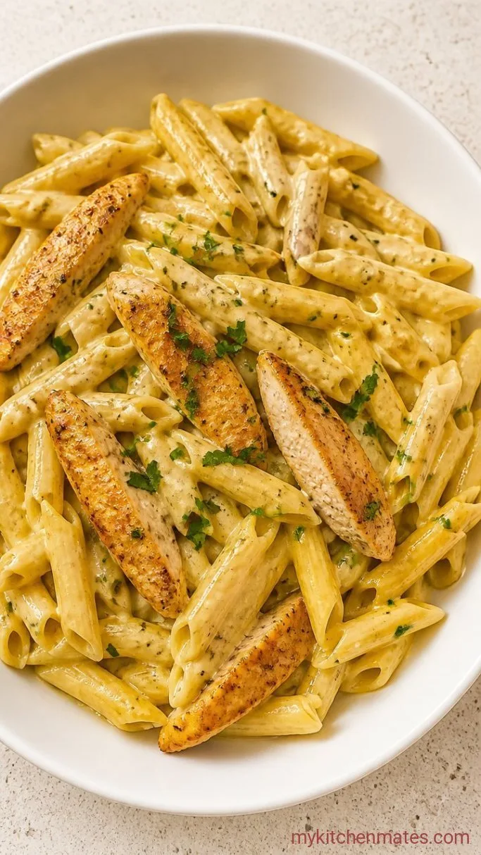Weeknight Creamy Lemon Chicken Pasta Step 4: Toss and Serve