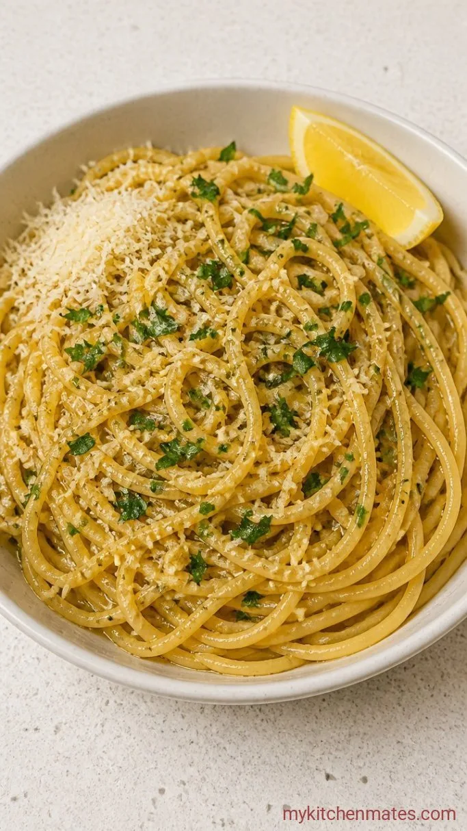 15-Minute Garlic Butter Noodles Step 4: Toss and Serve