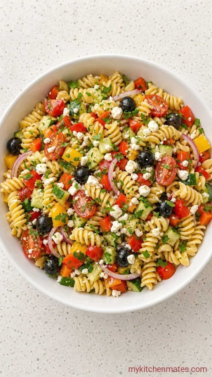 Step 4: Toss the Pasta Salad