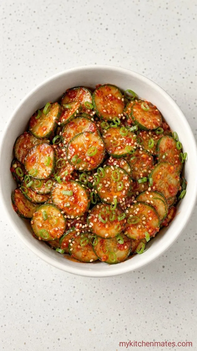 10-Minute Spicy Korean Cucumber Salad (Oi Muchim) Step 4: Toss the Salad and Serve