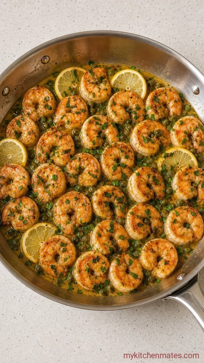 20-Minute Lemon Shrimp Piccata Step 4: Toss the Shrimp in the Sauce