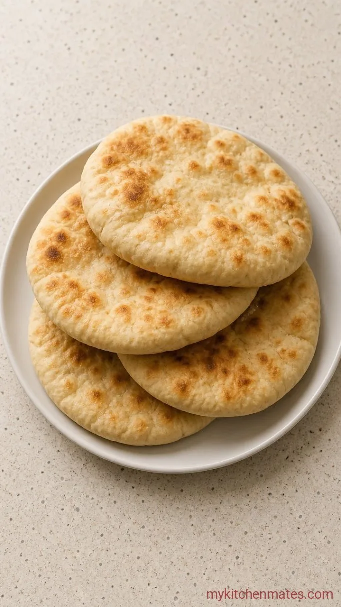 Quick Greek Chicken Wraps with Tzatziki Step 4: Warm the Pita