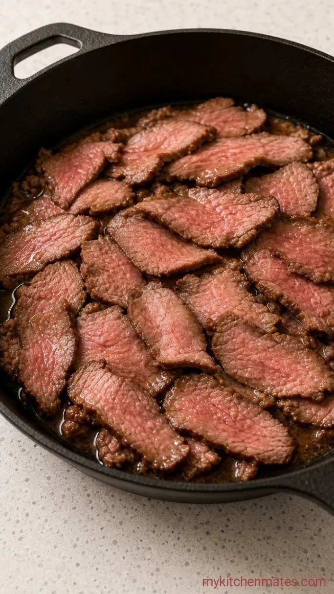 Prime Rib Sandwich with Horseradish Cream and Au Jus Step 4: Warm the Prime Rib