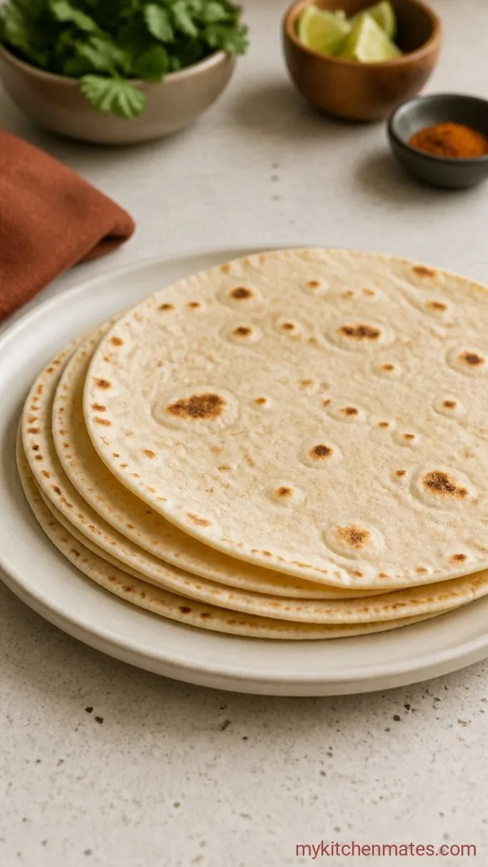 Quick Sweet Chili Chicken Wraps Step 4: Warm the Tortillas