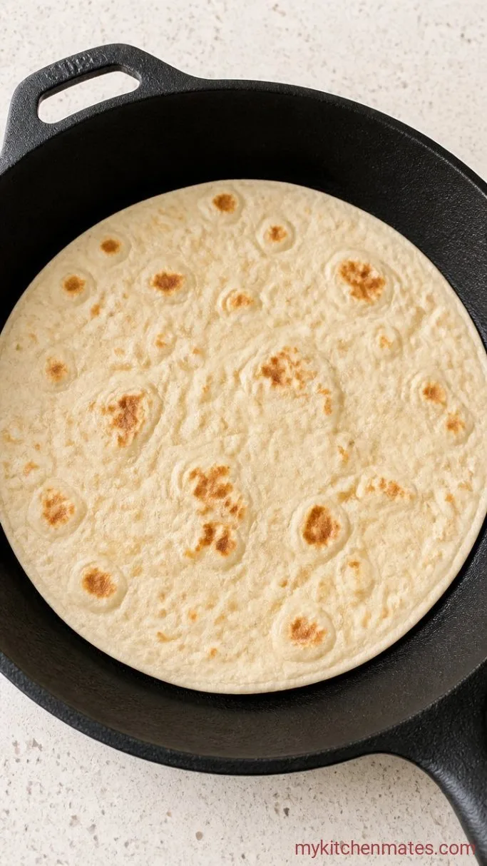 Step 4: Warm the Tortillas