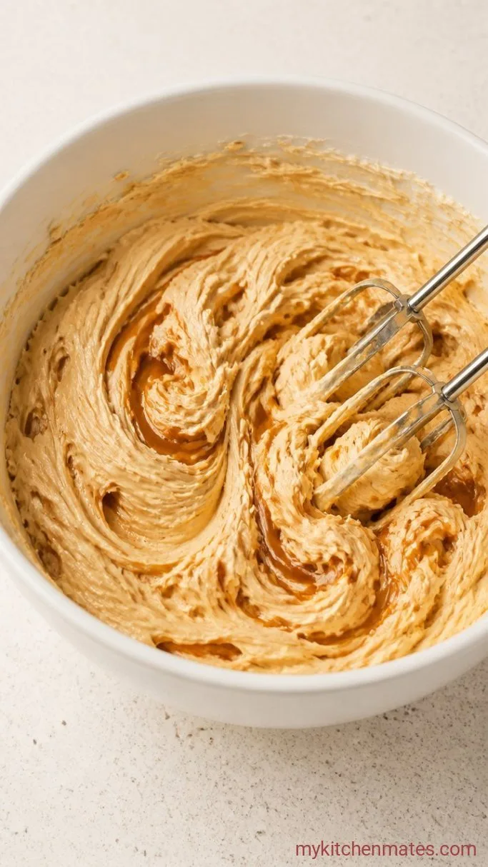 Step 4: Whip the Caramel Frosting