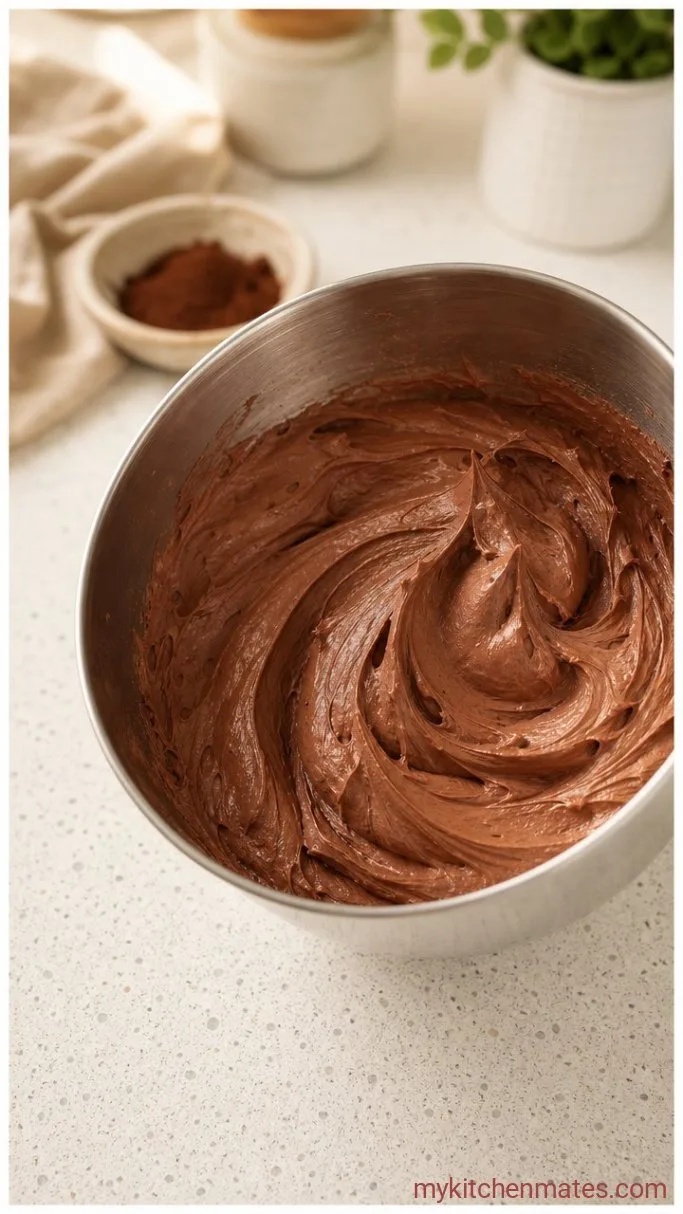 Step 4: Whip the Chocolate Frosting