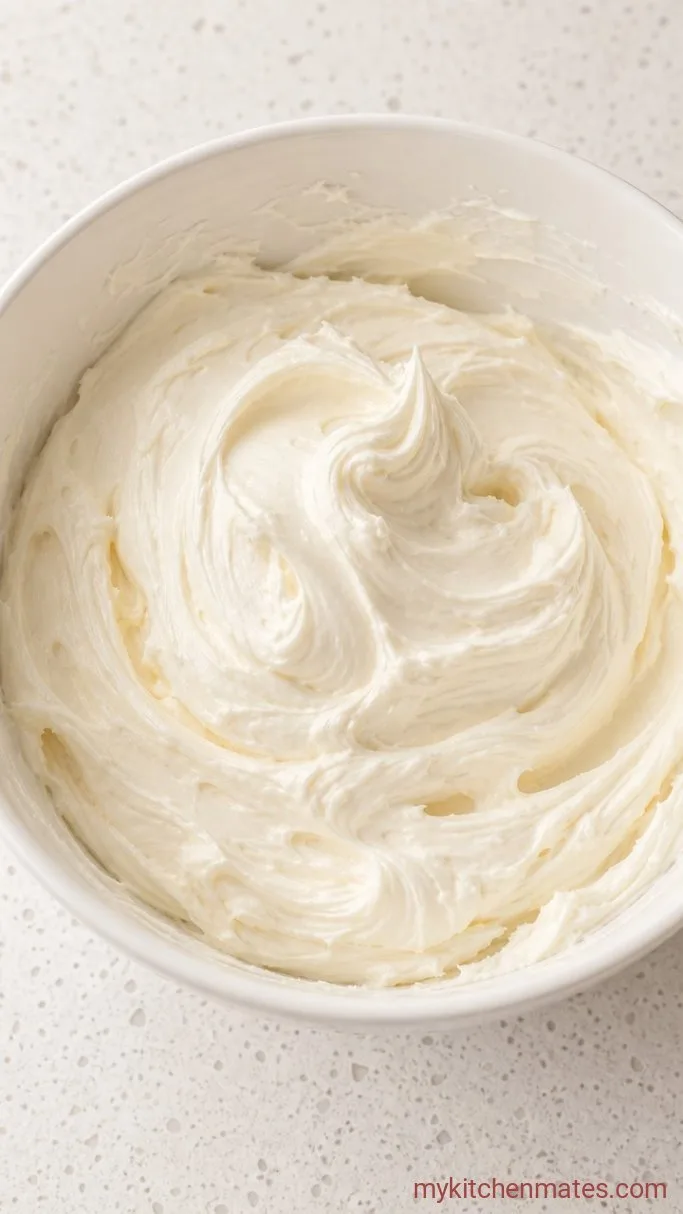 Moist Crushed Pineapple Cake with Cream Cheese Frosting Step 4: Whip the Cream Cheese Frosting