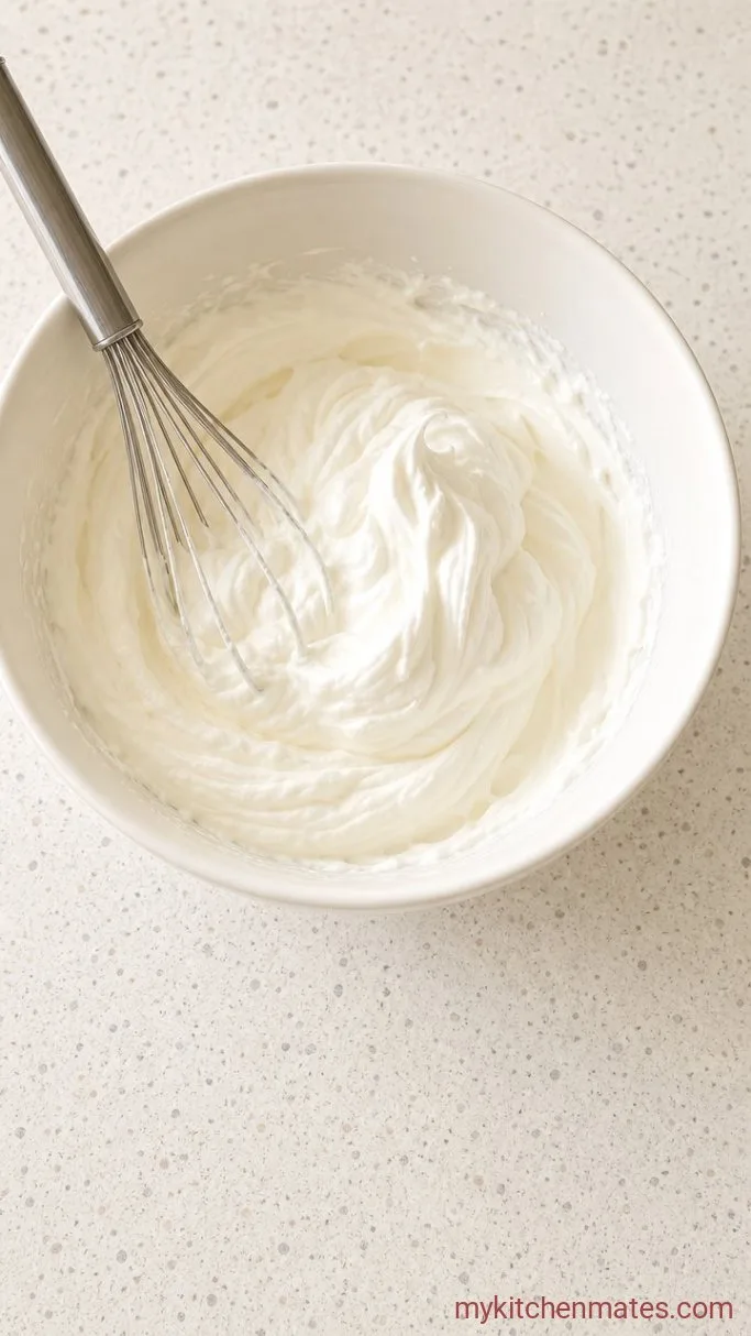 Strawberry Shortcake Cupcakes Step 4: Whip the Cream