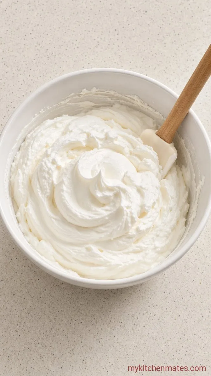 Rich Chocolate Cream Cake with Whipped Cream Frosting Step 4: Whip the Cream