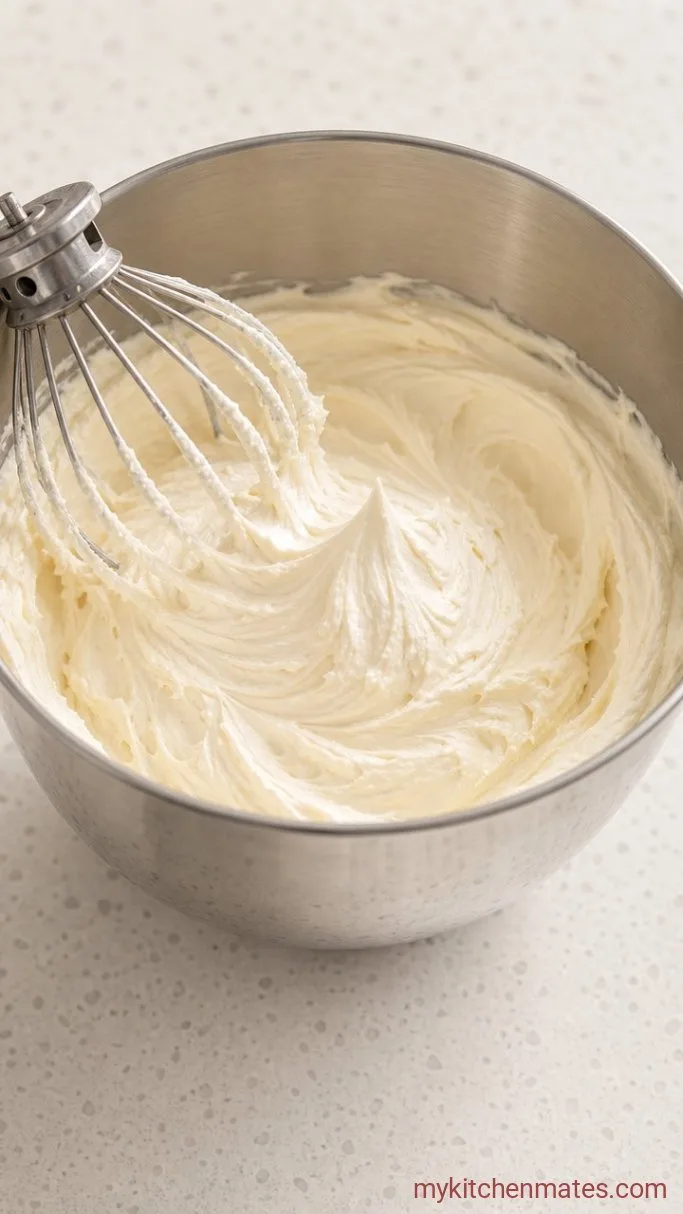 Step 4: Whip the Vanilla Buttercream