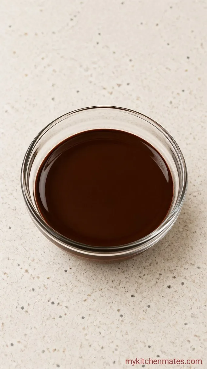 Rich Gluten-Free German Chocolate Cake Step 4: Whisk the Chocolate Glaze