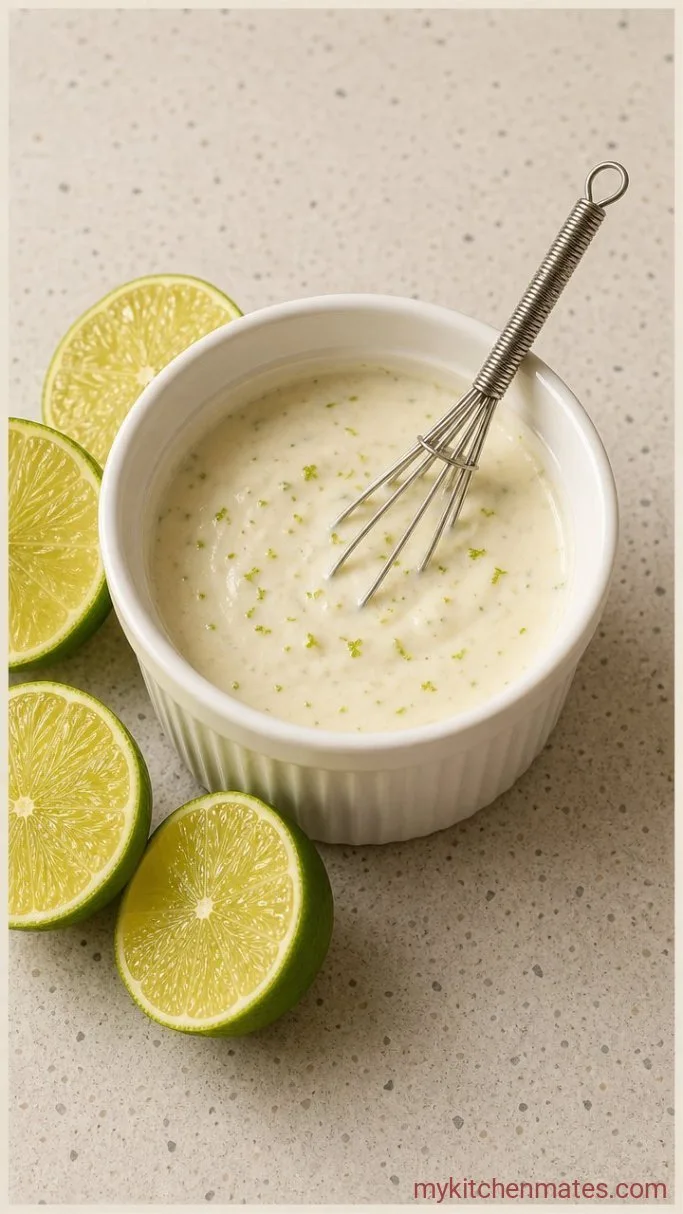 Step 4: Whisk the Lime Crema