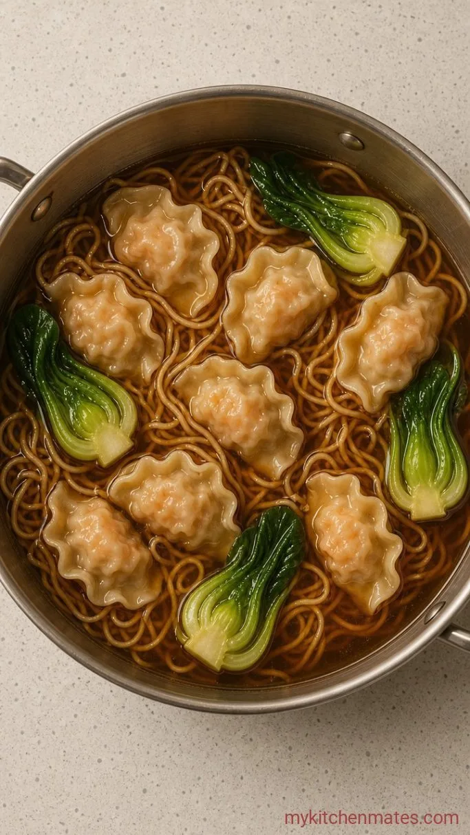 Step 4: Wilt the Bok Choy