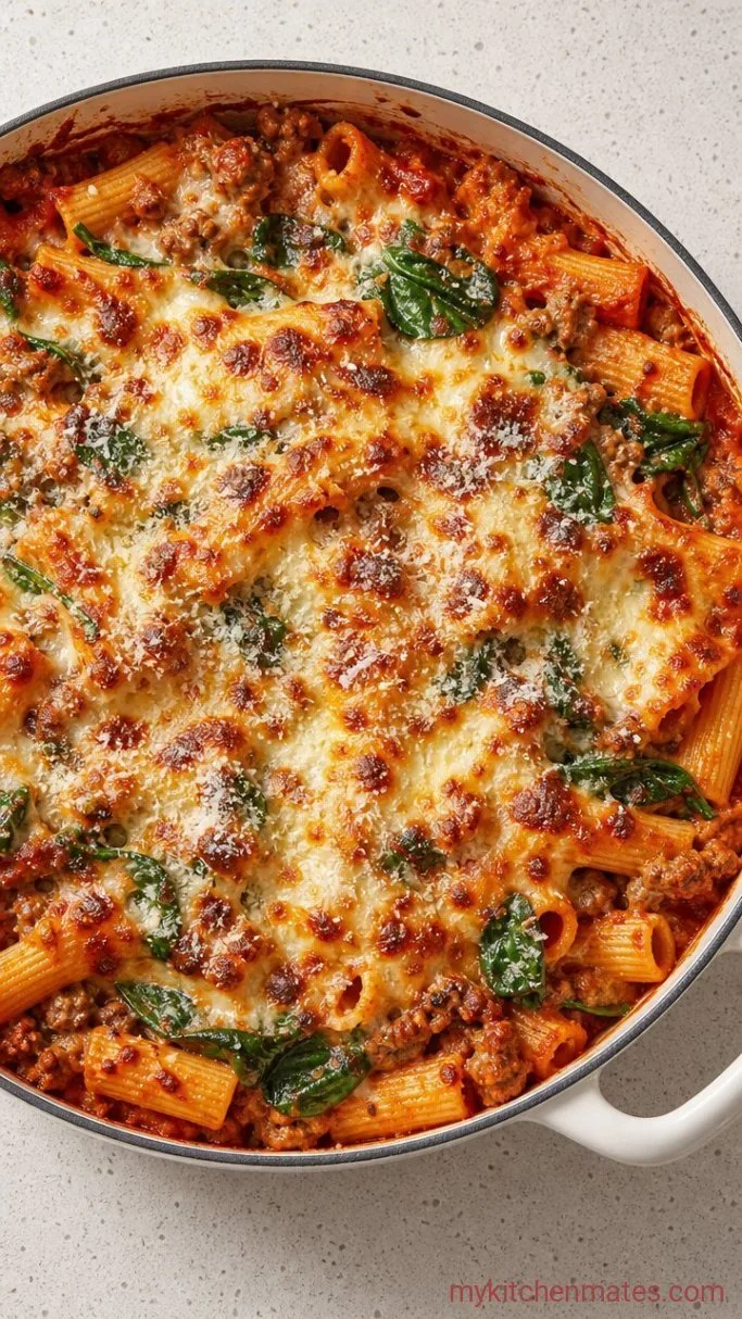Step 4: Wilt the Spinach and Broil the Cheese