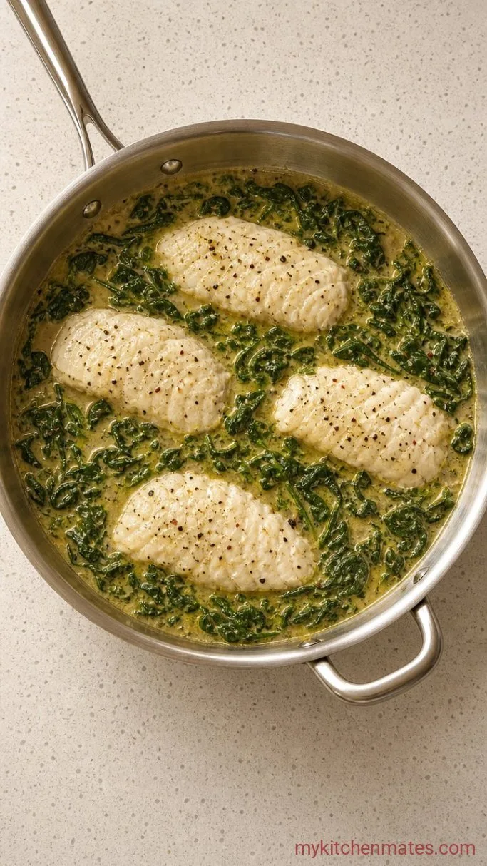 Step 4: Wilt the Spinach