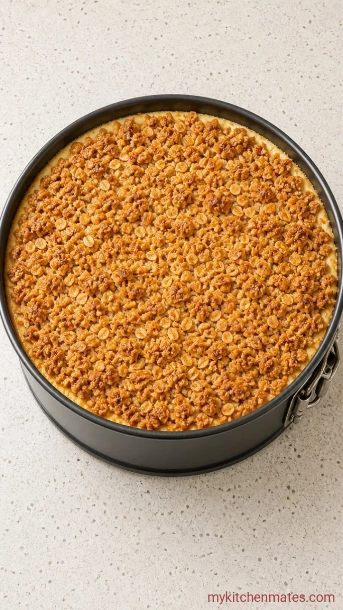 Step 5: Add the Crumble and Bake
